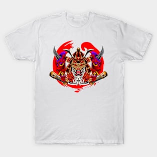 Tiger Samurai v3 01 T-Shirt